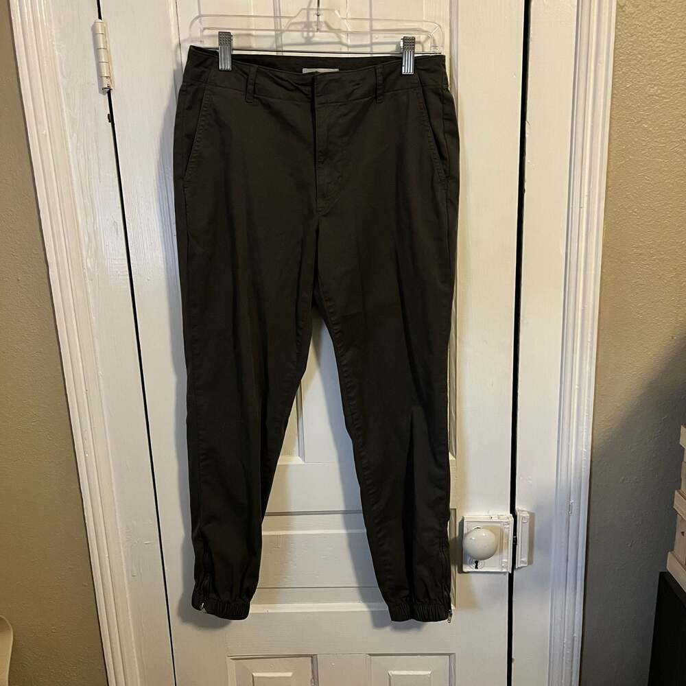 Outerknown Women's Ankle Zipper Organic Cotton Jogger Pants Size 2